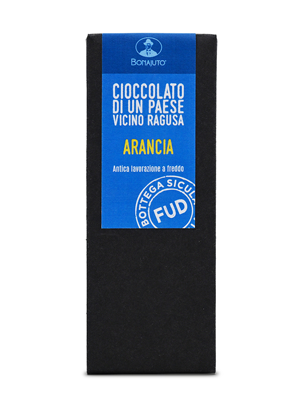 CIOCCOLATO DI UN PAESE VICINO RAGUSA -ARANCIA 50G
